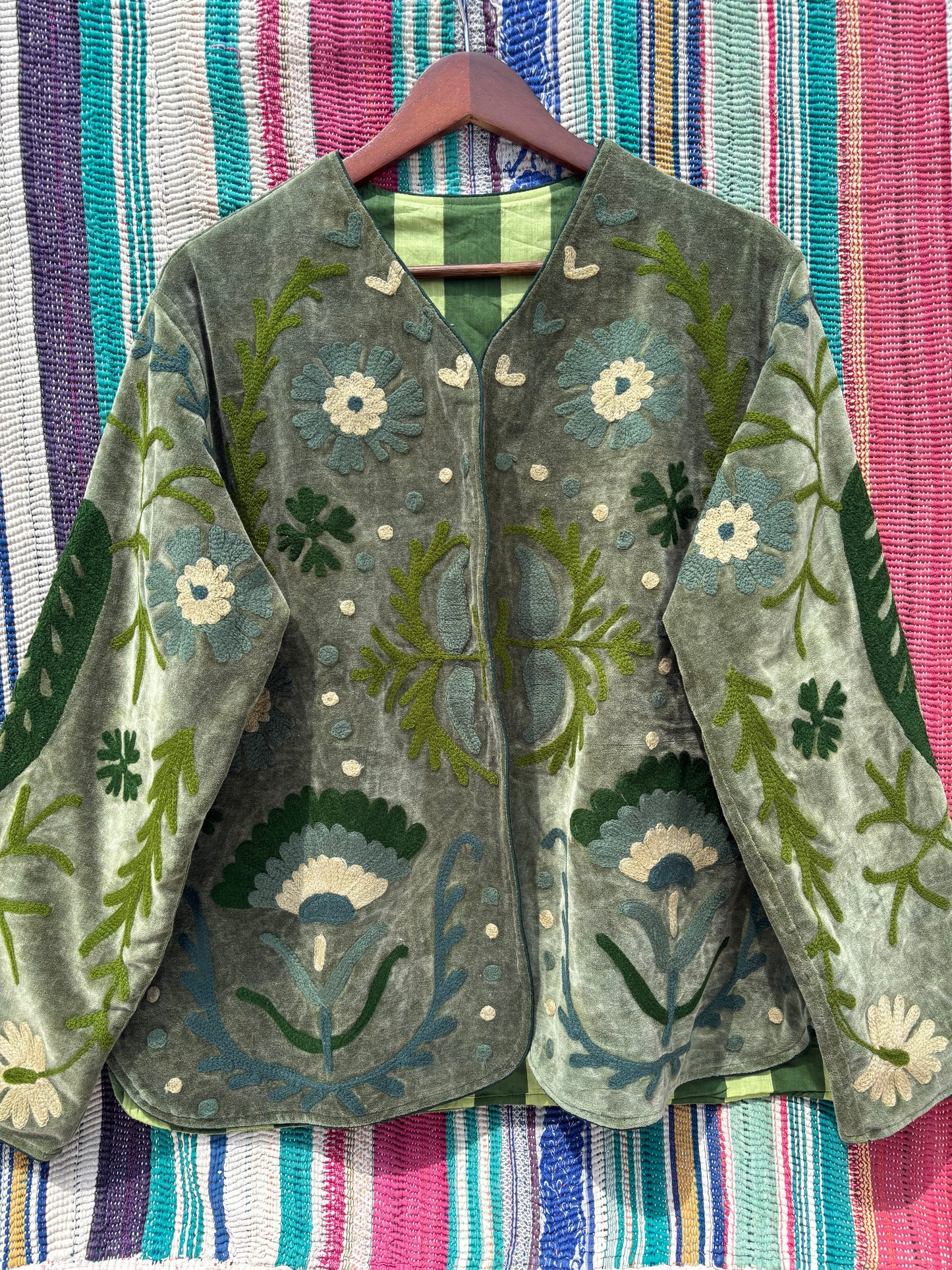 Velvet Suzani Jacket 001