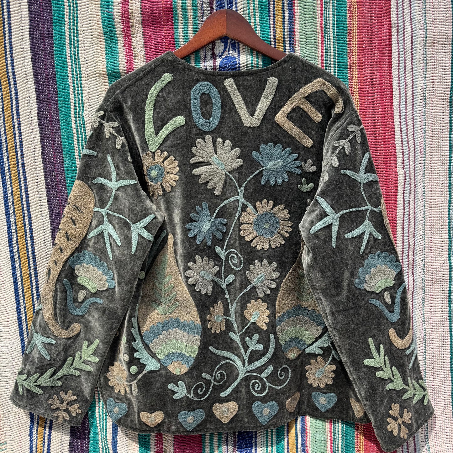 Velvet Suzani Jacket 002