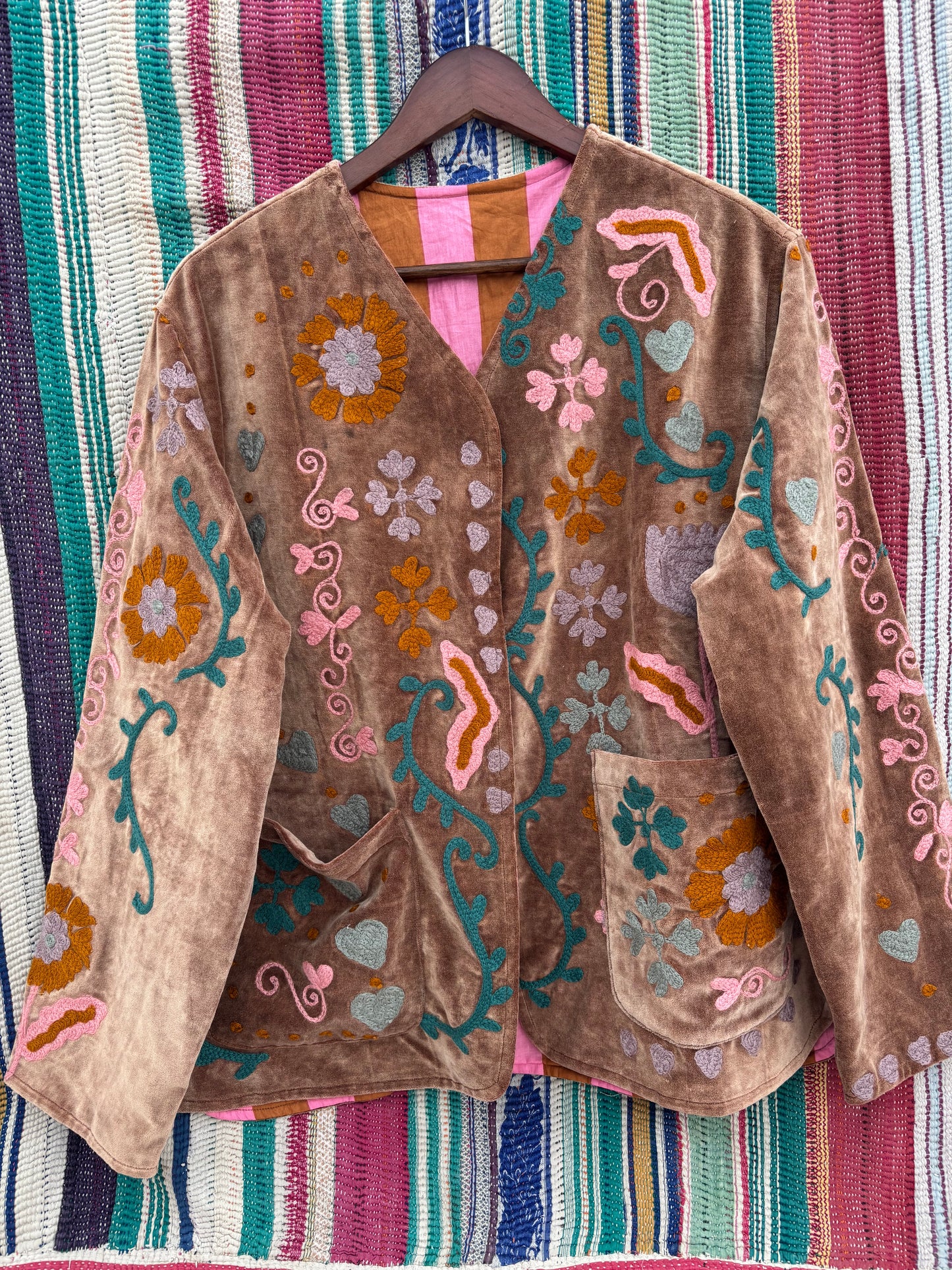Velvet Suzani Jacket 004