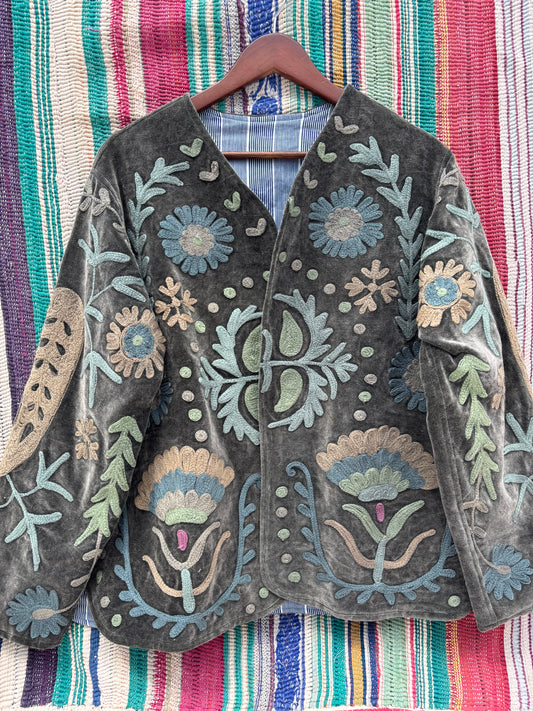 Velvet Suzani Jacket 002