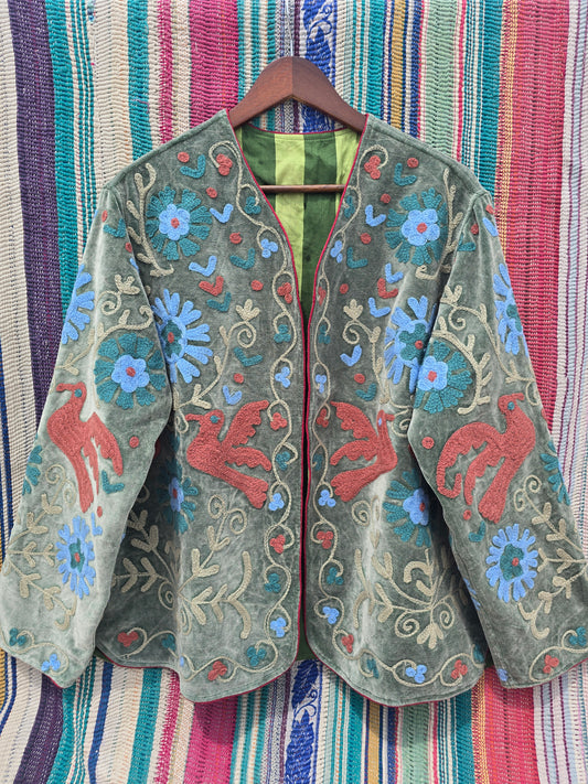 Velvet Suzani Jacket 005